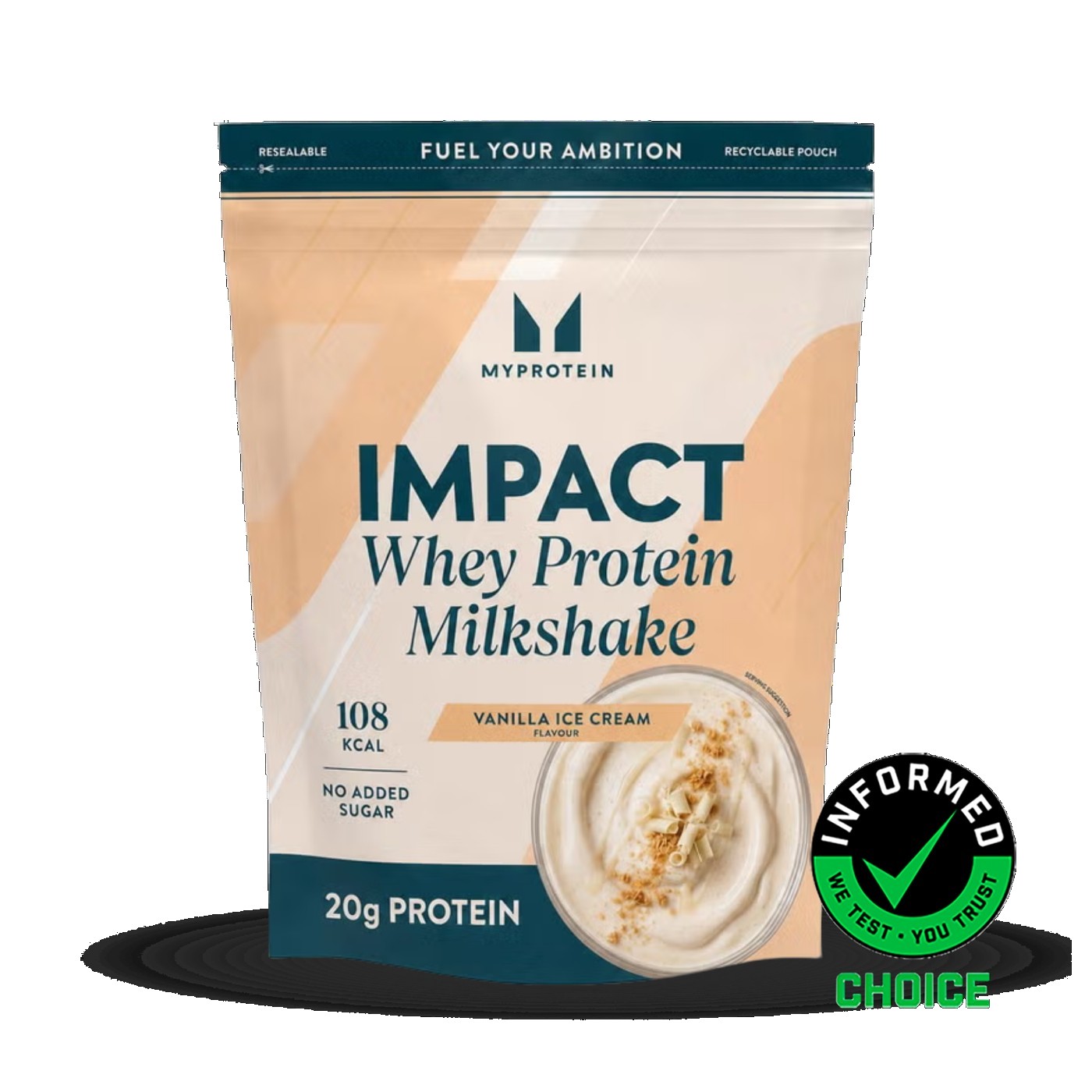 Impact Whey Protein Milkshake