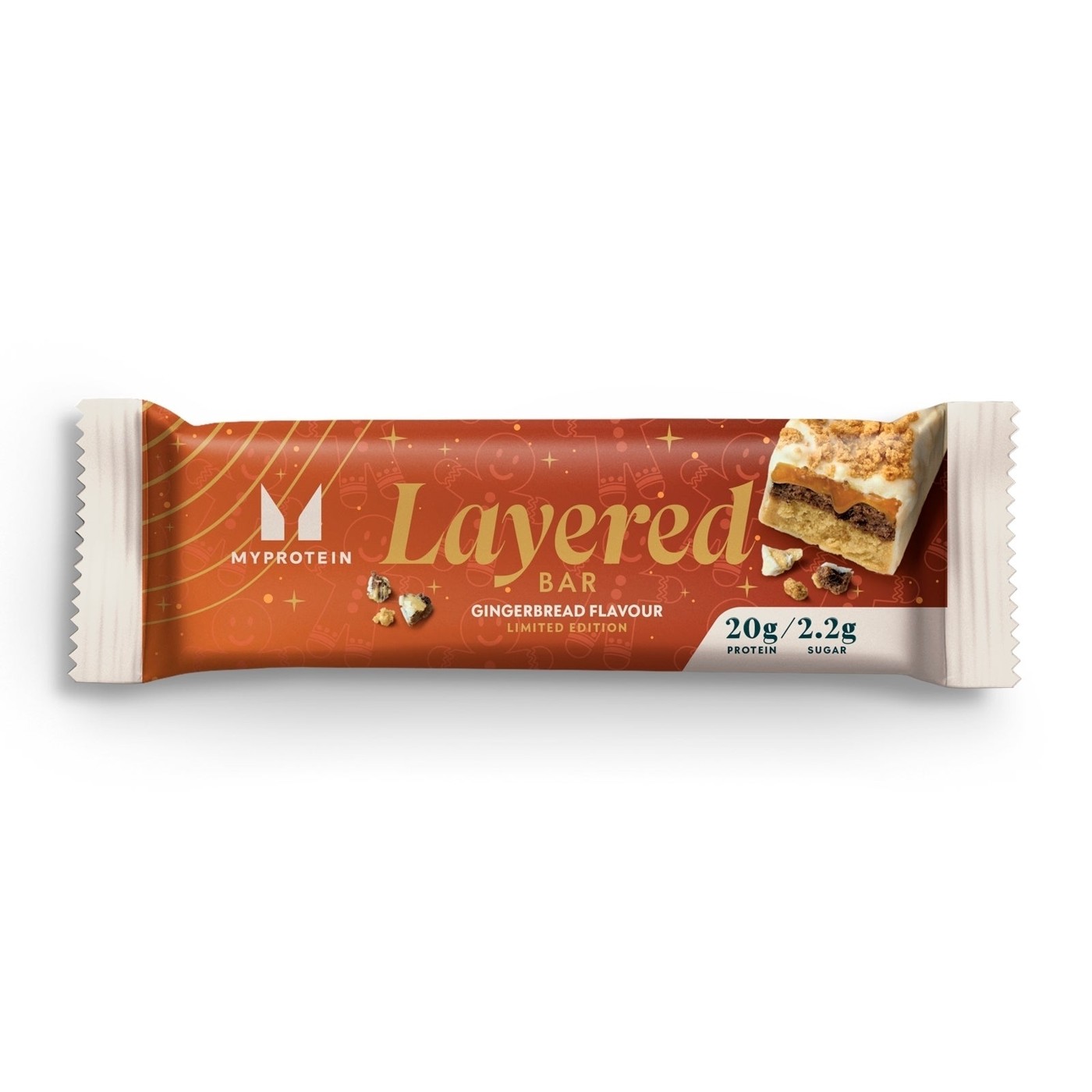 Layered Bar — Gingerbread