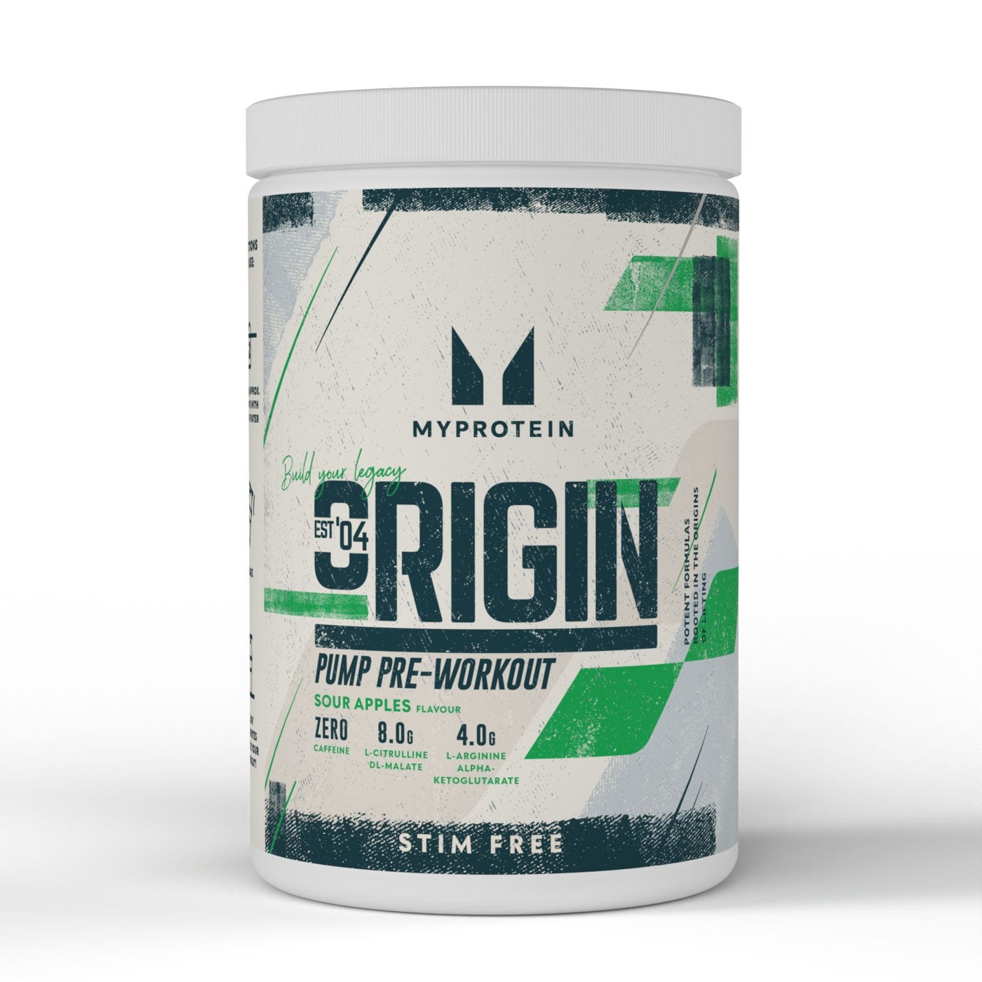 Origin Pump Pre-Workout | Stim & Caffeine-Free