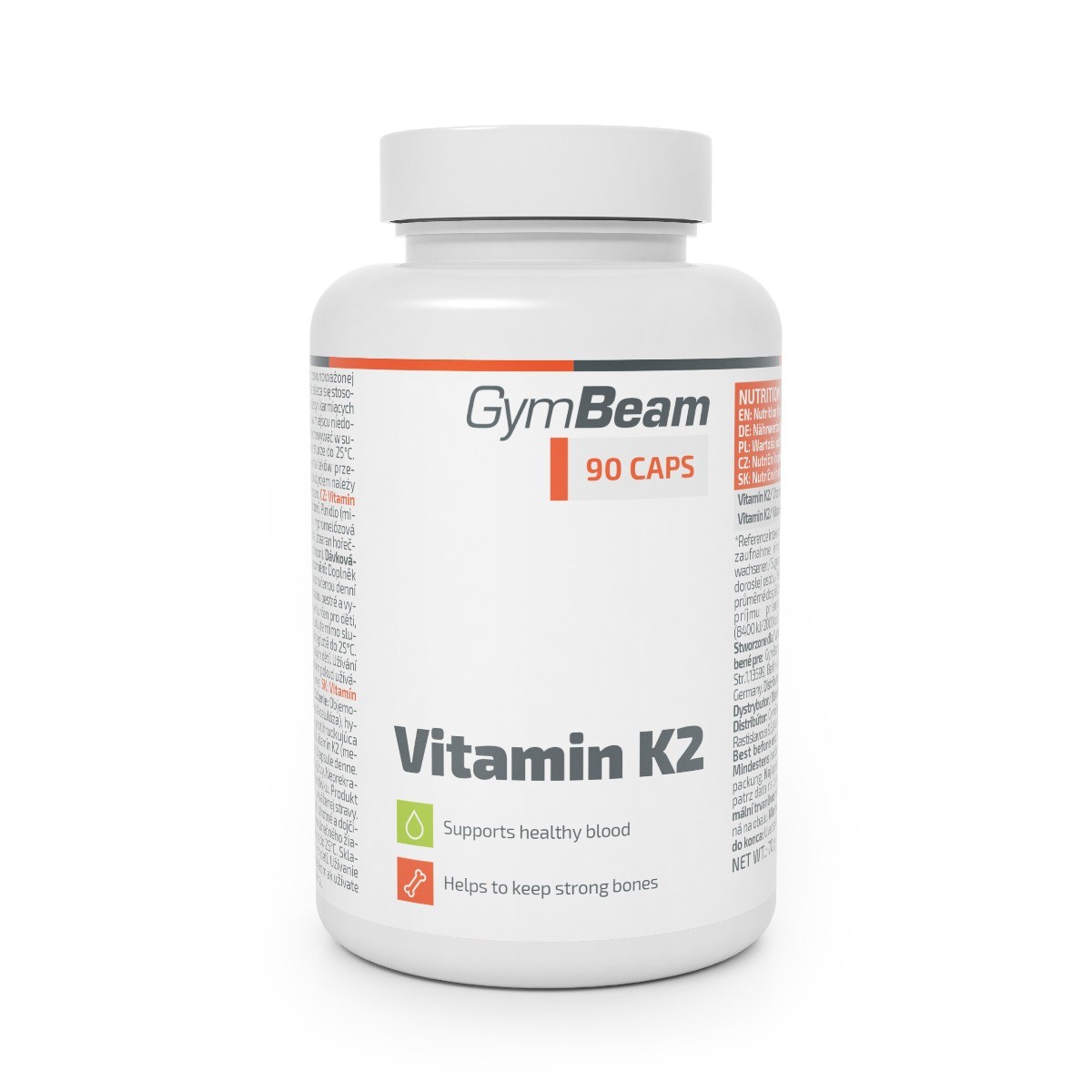 Vitamin K2 (Menaquinone) - GymBeam